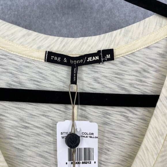 rag & bone Cream Short Sleeve Tee - Picture 6 of 12